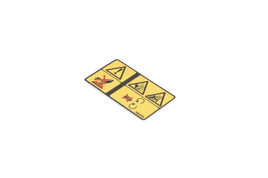 Decal-Danger - Originale Toro - 106-6754