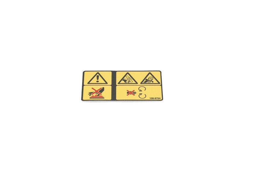 Decal-Danger - Originale Toro - 106-6754