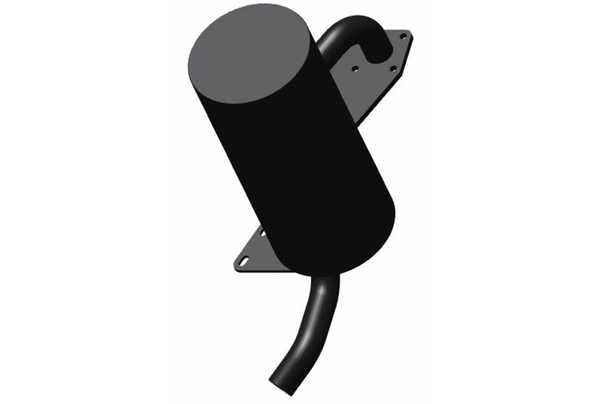 Muffler - Originale Toro - 104-4834