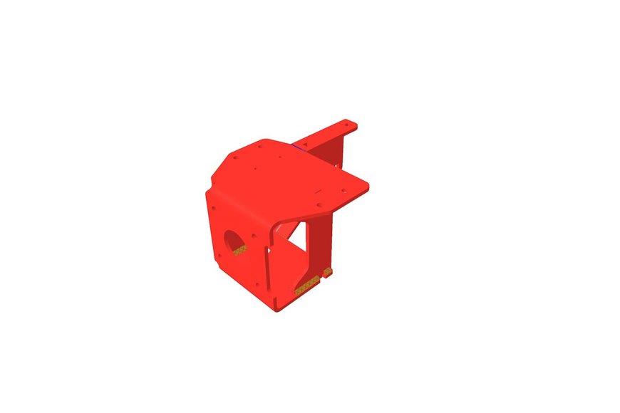 Rh Motor Mount Asm - Originale Toro - 119-7222-03