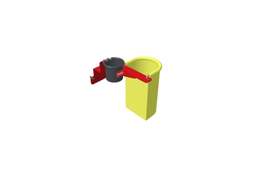 Trash Bas Asm-Large Bracket - Originale Toro - 121-6039