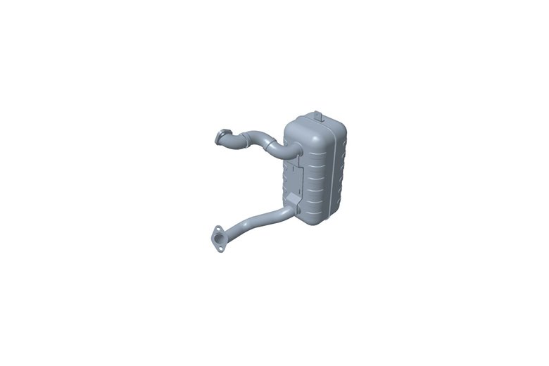 Muffler-Honda Twin - Originale Toro - 115-2558