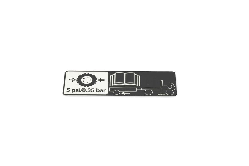 Decal-Pressure, Air - Originale Toro - 98-8687