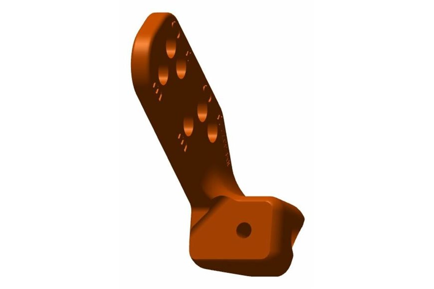 Rh Hoc Bracket Asm - Originale Toro - 104-3373-01