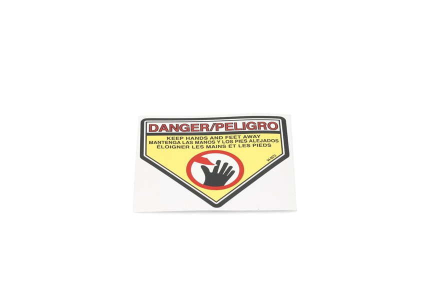 Decal-Danger - Originale Toro - 94-8072