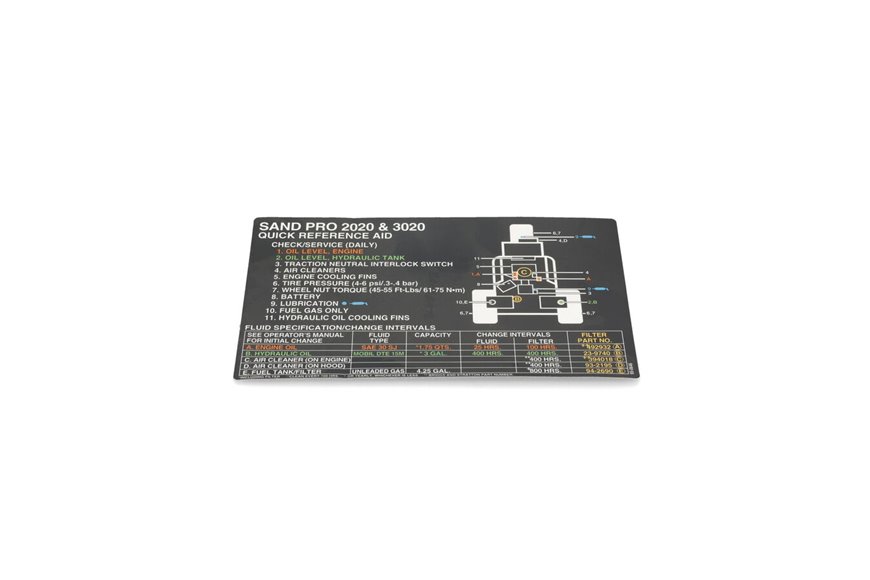 Decal-Service - Originale Toro - 95-0646