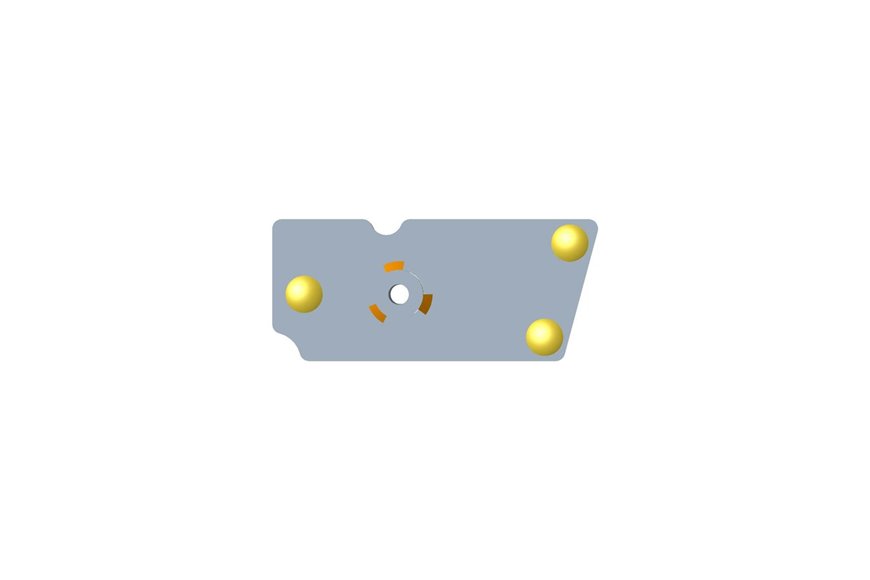Frame Plate Kit - Originale Toro - 125-5072