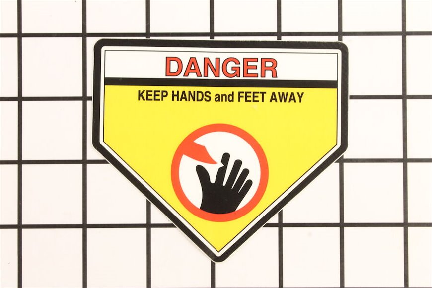 Decal-Danger - Originale Toro - 43-8480
