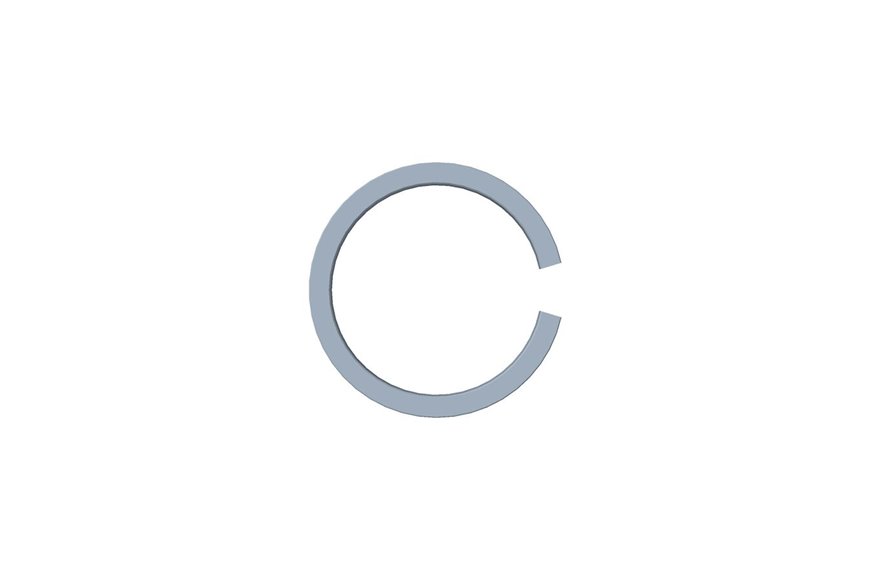 Snap Ring - Originale Toro - 119-8532 - sostituisce - 114-8161