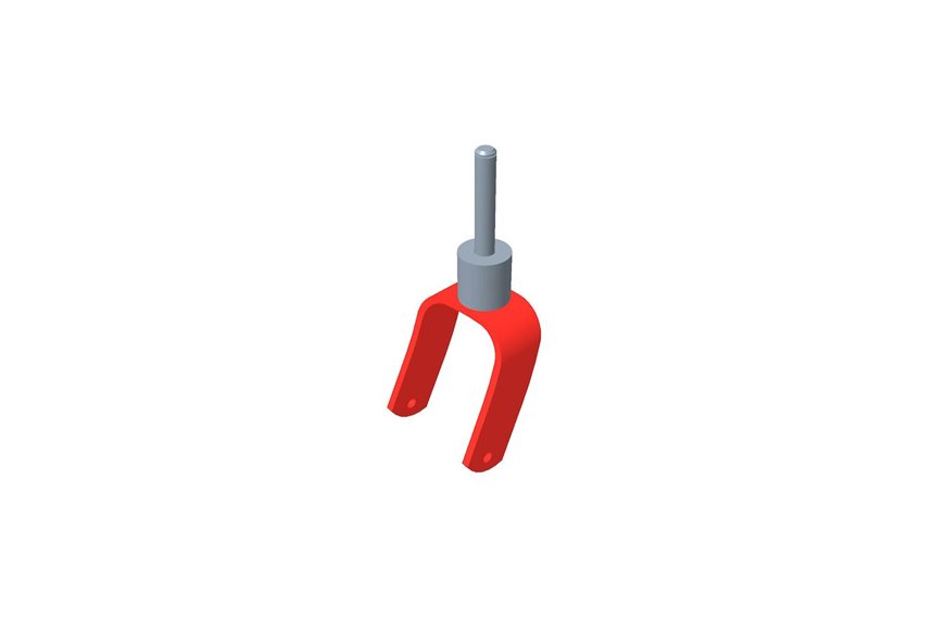 Caster Fork Asm - Originale Toro - 106-8796-01
