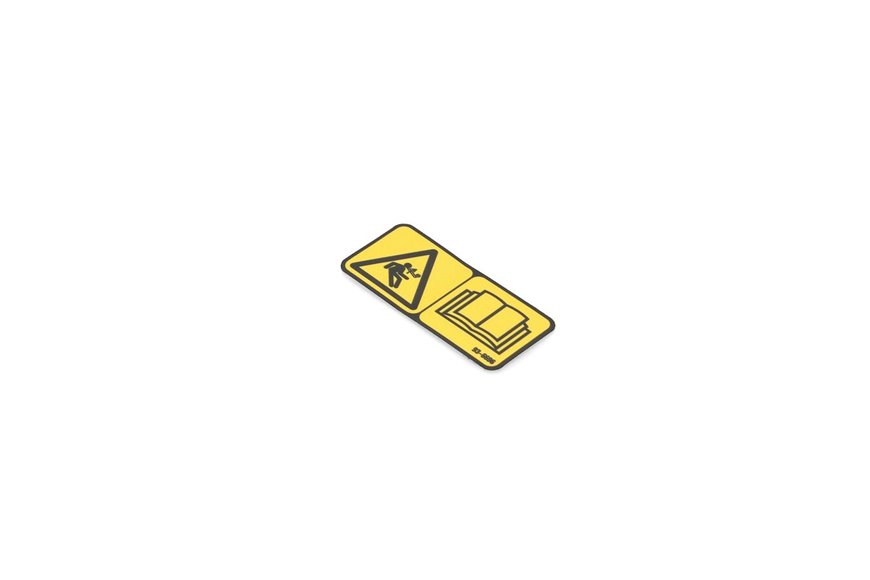 Decal-Warning - Originale Toro - 93-6696
