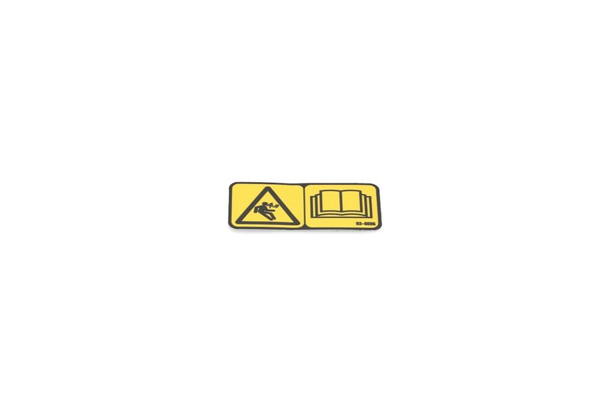 Decal-Warning - Originale Toro - 93-6696