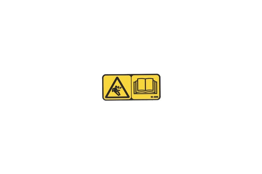 Decal-Warning - Originale Toro - 93-6696
