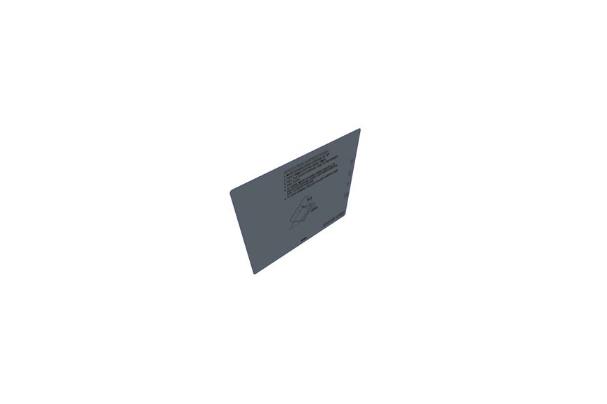 Decal-Control Panel - Originale Toro - 108-9336