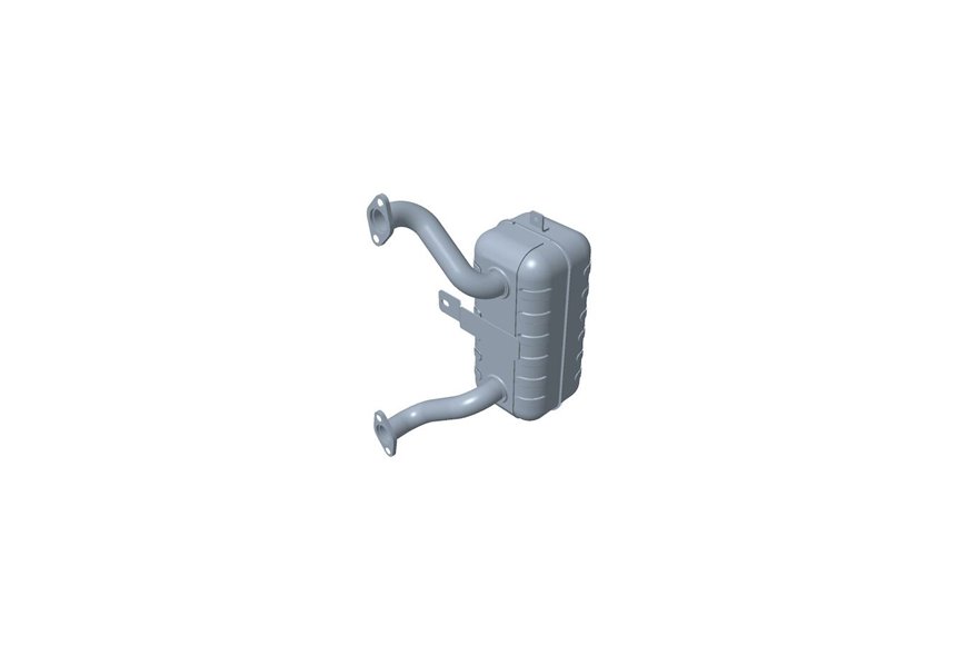 Muffler-Briggs Twin - Originale Toro - 117-7464