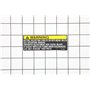 Decal-Warning - Originale Toro - 66-6860