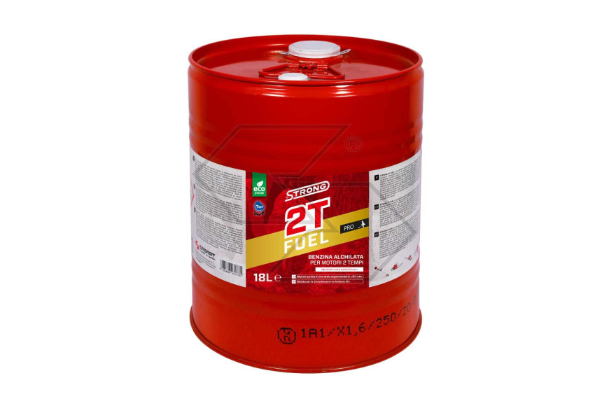Miscela Alchilata Strong 2T Fuel Per Motori 2T - 18 Litri