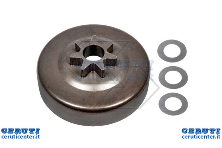 Pinion Dentato 3/8 '' 7 D. 1