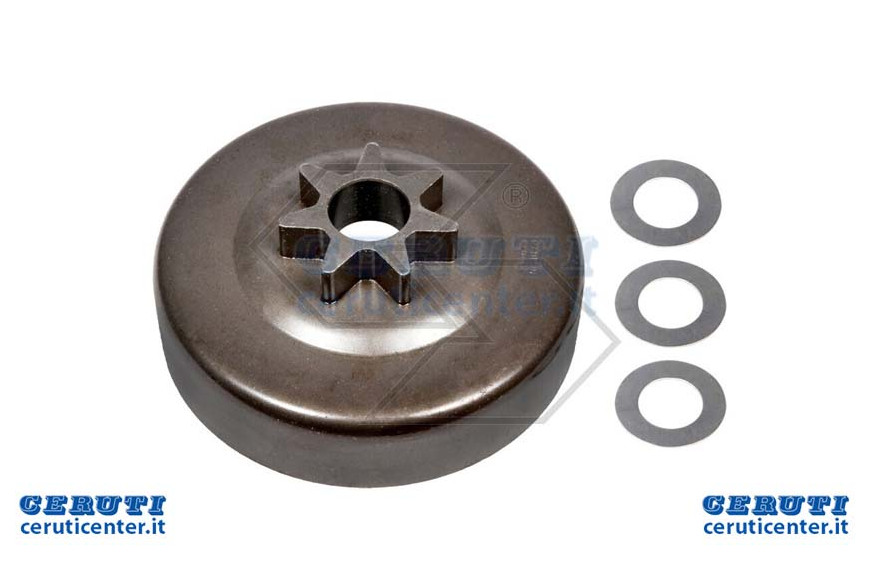 Pignone Dentato 3/8'' 7 D. 1