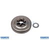 Pignone Dentato .3/8'' 7 D. 1