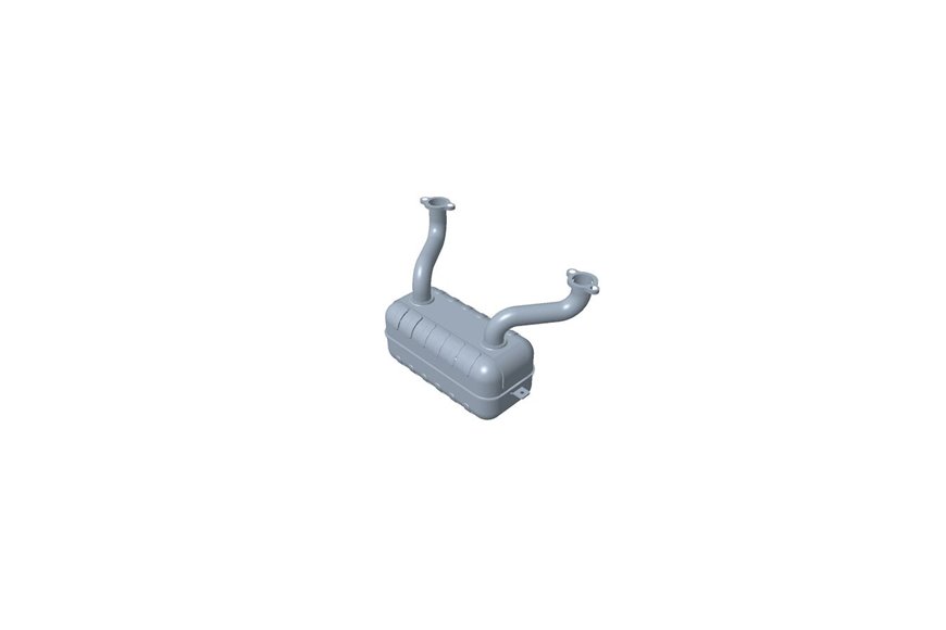 Muffler-Kawasaki - Originale Toro - 117-7256