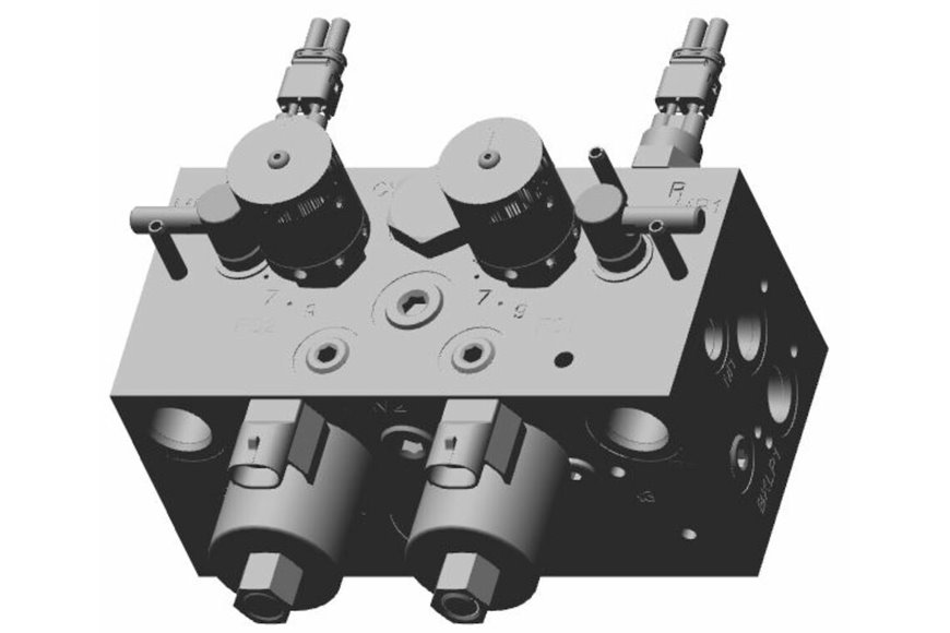 Hyd Mow Block Manifold Asm - Originale Toro - 108-1625