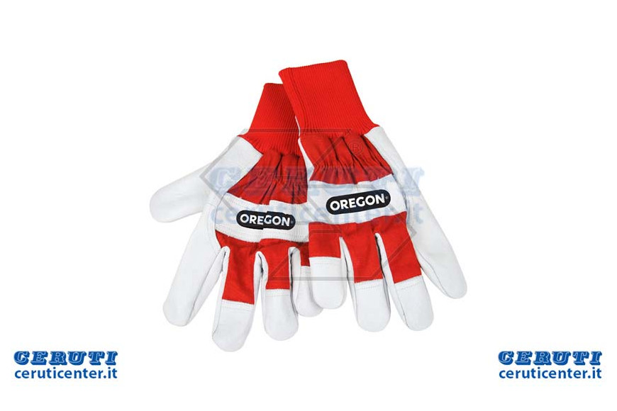 Mitt Arbeits Leder und Stoff Oregon - One Size (10)