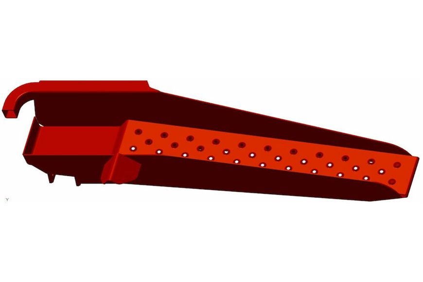 Rh Ramp Asm - Originale Toro - 107-8184-01 - sostituisce - 105-9932-01