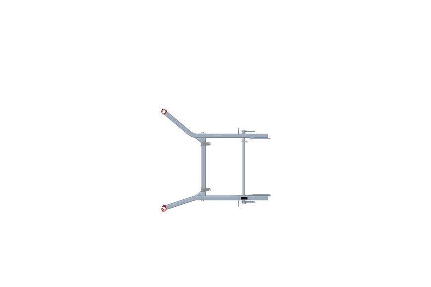 Front Frame Asm - Originale Toro - 107-8084