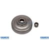 Avec anneau Pinion 1/4 '' 9 D. 2