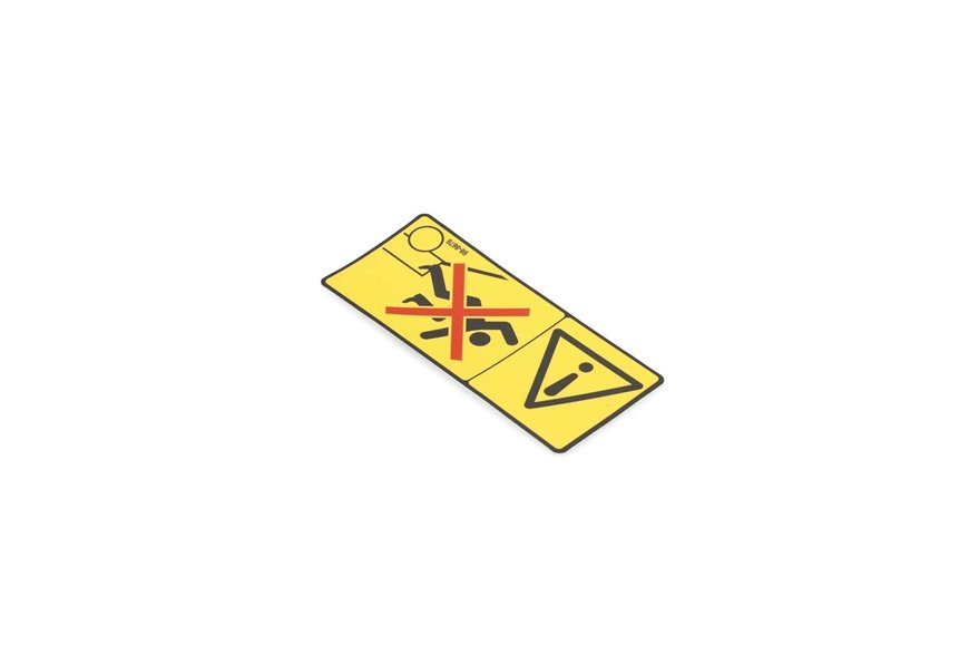 Decal-Caution - Originale Toro - 98-8676