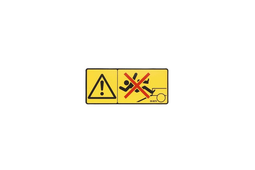 Decal-Caution - Originale Toro - 98-8676