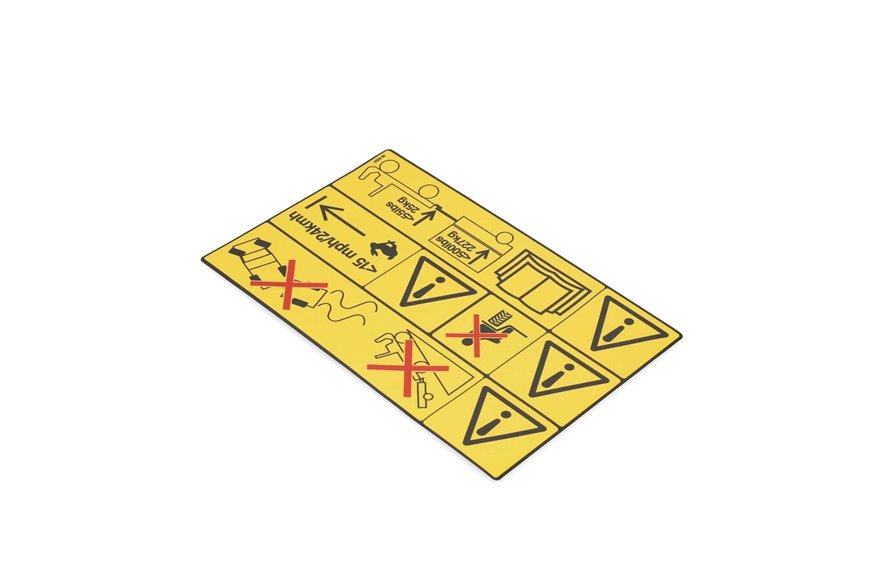 Decal-Caution - Originale Toro - 98-8688