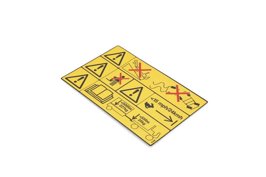 Decal-Caution - Originale Toro - 98-8688