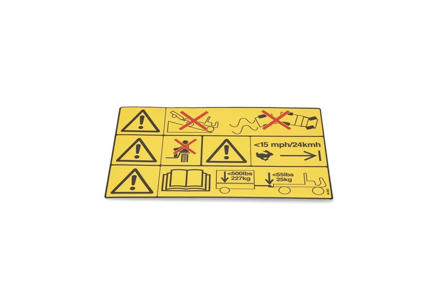 Decal-Caution - Originale Toro - 98-8688