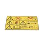 Decal-Caution - Originale Toro - 98-8688