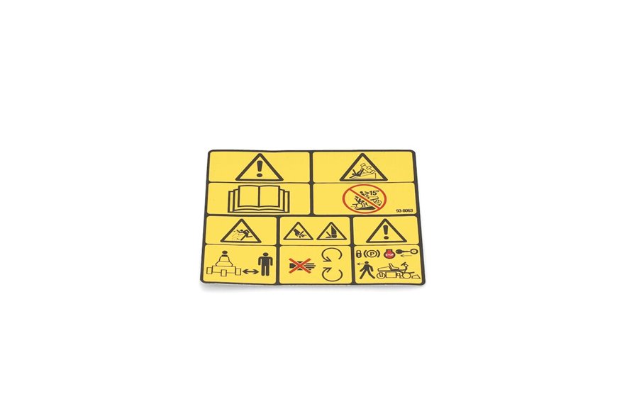 Decal-Caution, Ce - Originale Toro - 93-8063