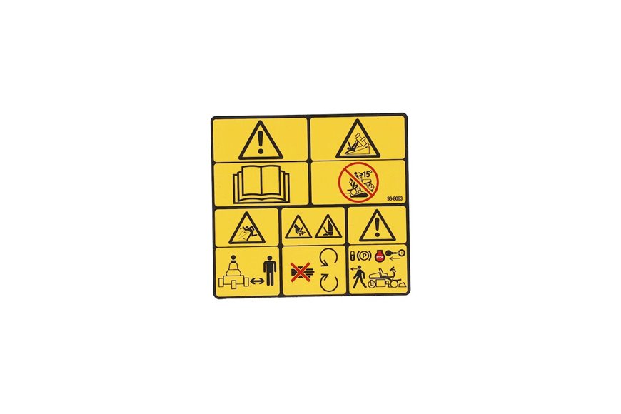 Decal-Caution, Ce - Originale Toro - 93-8063