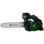 Motosierra de gasolina TecnoK de 25 cc con espada de 25 cm (10"), microcadena de 1/4", grosor de 1,1 mm (0,043") y 60 eslabones.