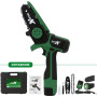 TecnoK Akku-Gartenschere mit Lithium-Akku 14,4 V – 1,5 Ah, Schnittdurchmesser 100 mm