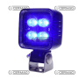 LED-Arbeitsleuchte 12/70V BLAU Lumen 2700 lm - 4 LEDs