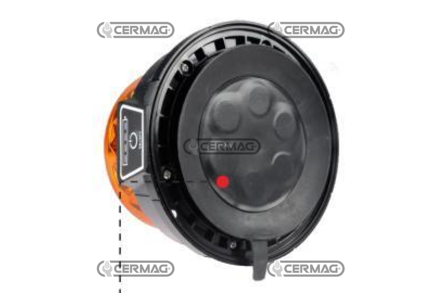 Magnetic LED rotating light without remote control and wires