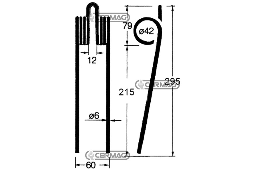 Molla Per Ranghinatore a Cinghia/catena