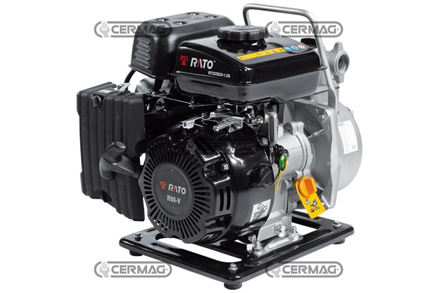Motopompa Autoadescante Rt25 Per Acque Chiare Portata Massima 133 L/min