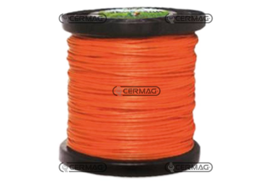 Filo Nylon Tondo Per Spollonatore Ø 6 Mm Lunghezza 256 M