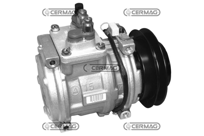 Compressore Denso Per Gas R134 Tensione 12 V Puleggia 1 X 132 Mm
