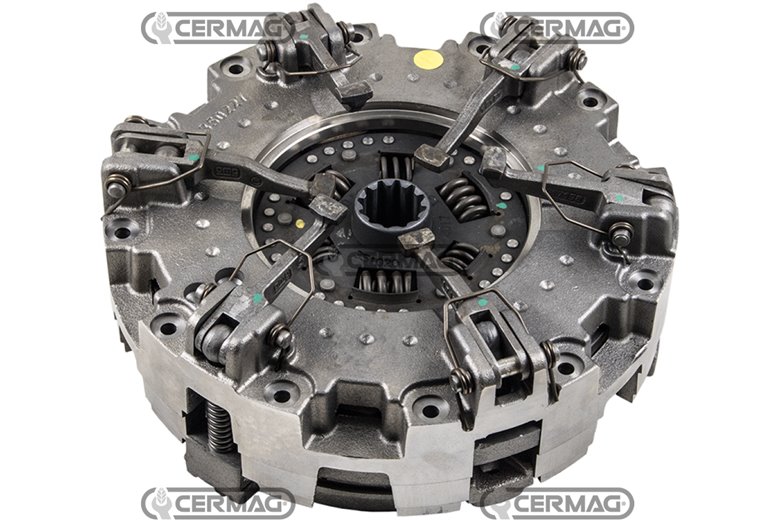 Kit Frizione Per John Deere Compatto Completo Di Disco Centrale 34x40- Z.12 E Disco Pdf 22x19 - Z.13 Ø 280 Mm