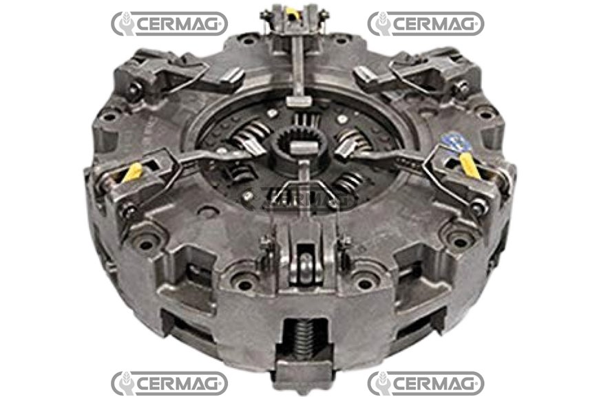 Kit Frizione Omg Per John Deere Compatto Completo Di Disco Avanzamento 32x35- Z.19 Ø 280 E Disco Pdf 22x25 - Z.13 Ø 280 Mm