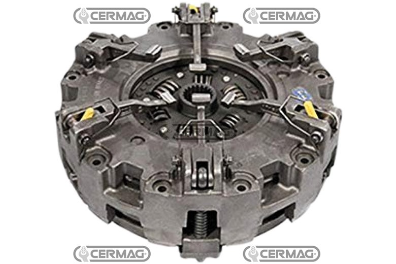 Kit Frizione Omg Per John Deere Compatto Completo Di Disco Avanzamento 32x35- Z.19 Ø 280 E Disco Pdf 22x25 - Z.13 Ø 280 Mm