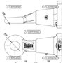 Occhione Di Traino Girevole Diametro 50 Mm Fori 6x17 Mm